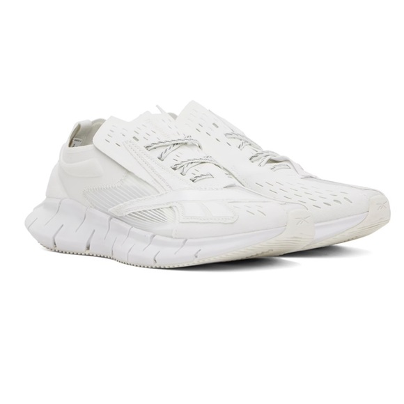 Maison Margiela x Reebok Zig 3-D Memory Of  Sneakers in White - Picture 5 of 5